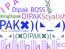 ชื่อเล่น - Dipakboss