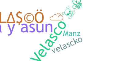 ชื่อเล่น - Velasco
