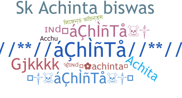 ชื่อเล่น - Achinta