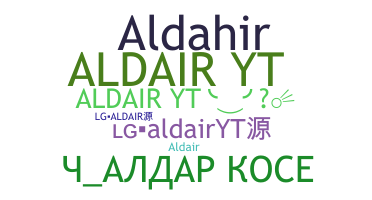 ชื่อเล่น - AldairYT