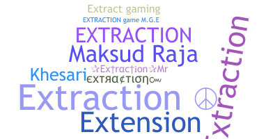 ชื่อเล่น - extraction