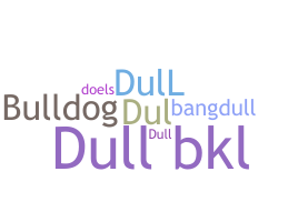 ชื่อเล่น - dull