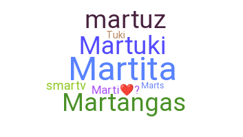 ชื่อเล่น - Marta