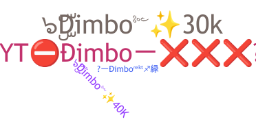 ชื่อเล่น - Dimbo