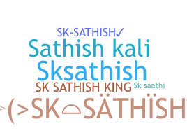 ชื่อเล่น - SKSATHISH