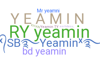 ชื่อเล่น - Yeamin