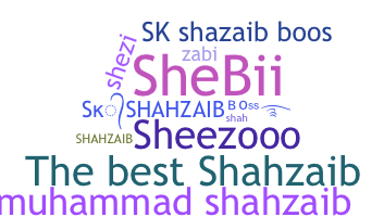 ชื่อเล่น - Shahzaib
