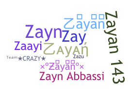 ชื่อเล่น - Zayan