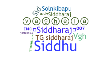ชื่อเล่น - Siddharaj