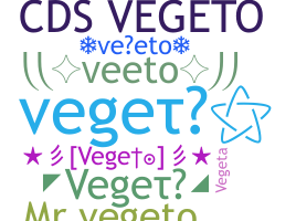 ชื่อเล่น - vegeto