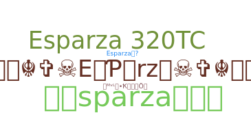 ชื่อเล่น - Esparza