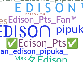 ชื่อเล่น - EdisonPts