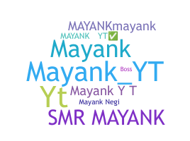 ชื่อเล่น - Mayankyt