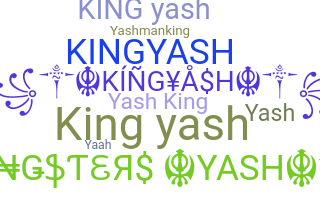 ชื่อเล่น - Kingyash