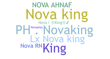 ชื่อเล่น - Novaking