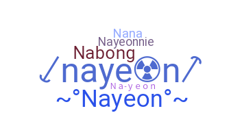 ชื่อเล่น - nayeon