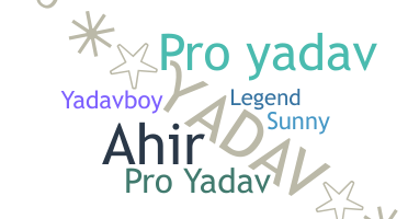 ชื่อเล่น - Proyadav