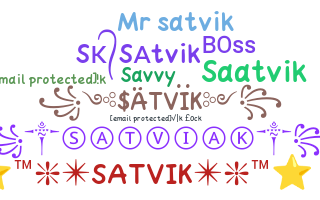 ชื่อเล่น - satvik