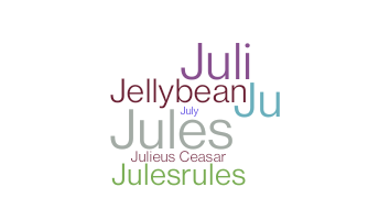 ชื่อเล่น - Julie