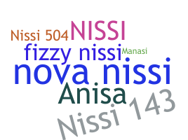 ชื่อเล่น - Nissi