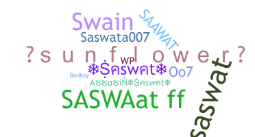 ชื่อเล่น - Saswat