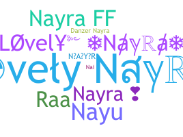 ชื่อเล่น - Nayra