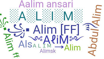 ชื่อเล่น - AliM