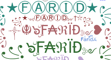 ชื่อเล่น - Farid