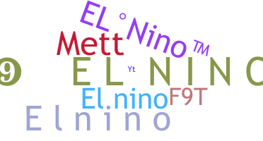 ชื่อเล่น - Elnino
