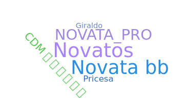 ชื่อเล่น - Novata