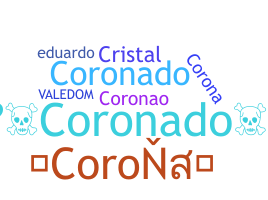 ชื่อเล่น - Coronado