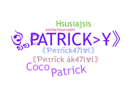 ชื่อเล่น - Patrick47lol