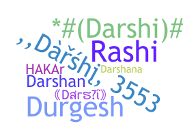 ชื่อเล่น - Darshi