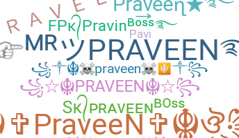 ชื่อเล่น - Praveen