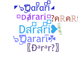 ชื่อเล่น - Darari
