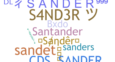 ชื่อเล่น - Sander