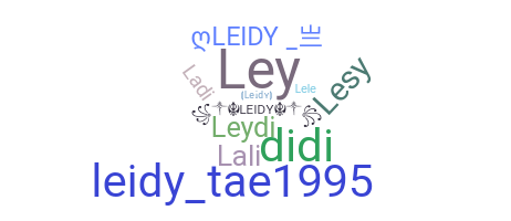 ชื่อเล่น - Leidy