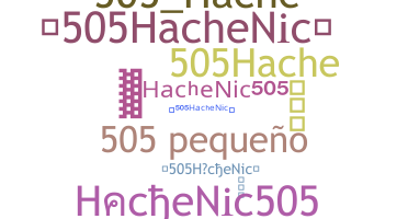 ชื่อเล่น - 505HacheNic