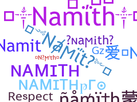 ชื่อเล่น - Namith