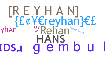 ชื่อเล่น - Reyhan