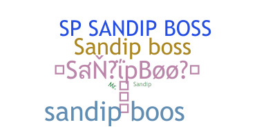 ชื่อเล่น - SandipBoos