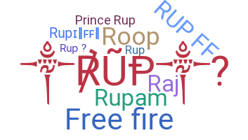 ชื่อเล่น - RUP