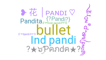 ชื่อเล่น - Pandi