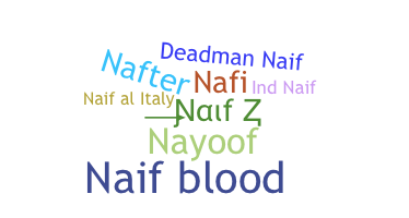 ชื่อเล่น - Naif