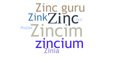 ชื่อเล่น - Zinc