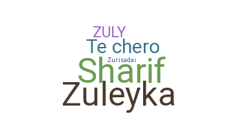 ชื่อเล่น - Zuly