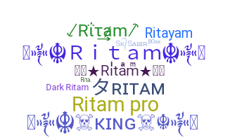 ชื่อเล่น - Ritam