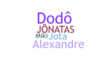 ชื่อเล่น - Jonatas