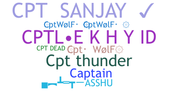 ชื่อเล่น - CPT