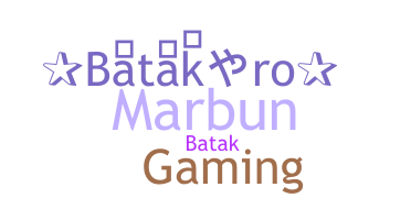 ชื่อเล่น - BatakPro